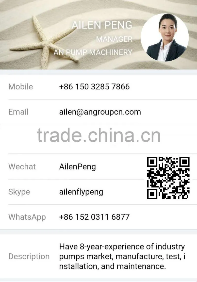 Centrifugal Electric Self Priming Sewage Water Pump