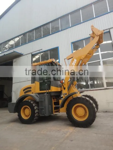 Chinese powerful wheel loader zl20f with ce forsale