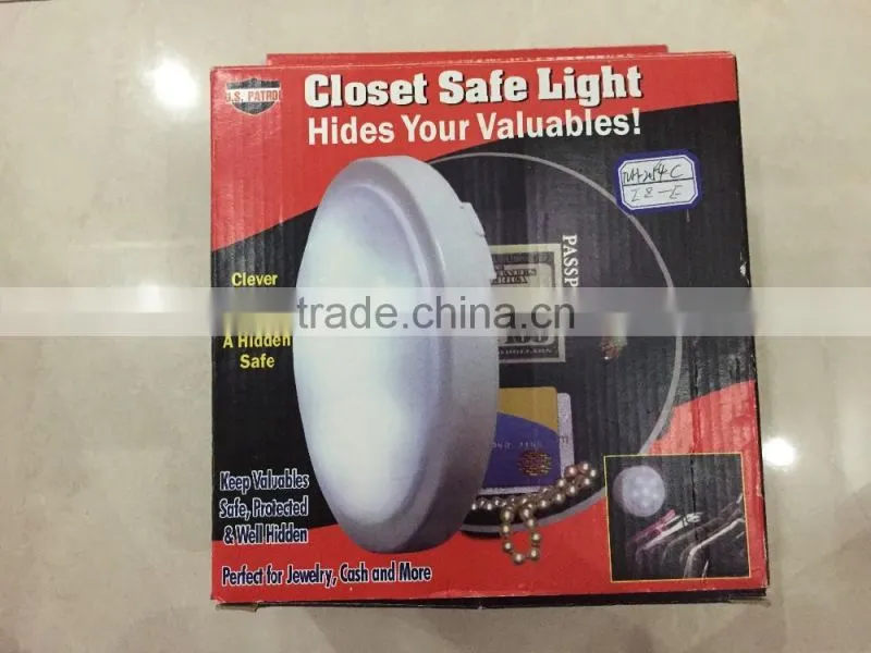 closet safe light led closet light led Hide Your Valuables Clever Light Conceales a Hidden Safe