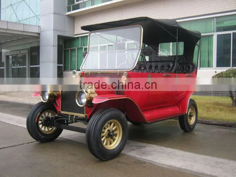 Royal 4 wheel vintage wedding celebrate model T coupe 48V club car