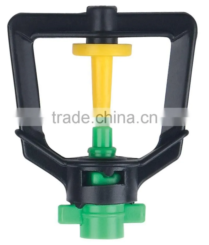 Garden Sprinkler Head Plastic Refraction Spray Nozzle Micro Sprinkler