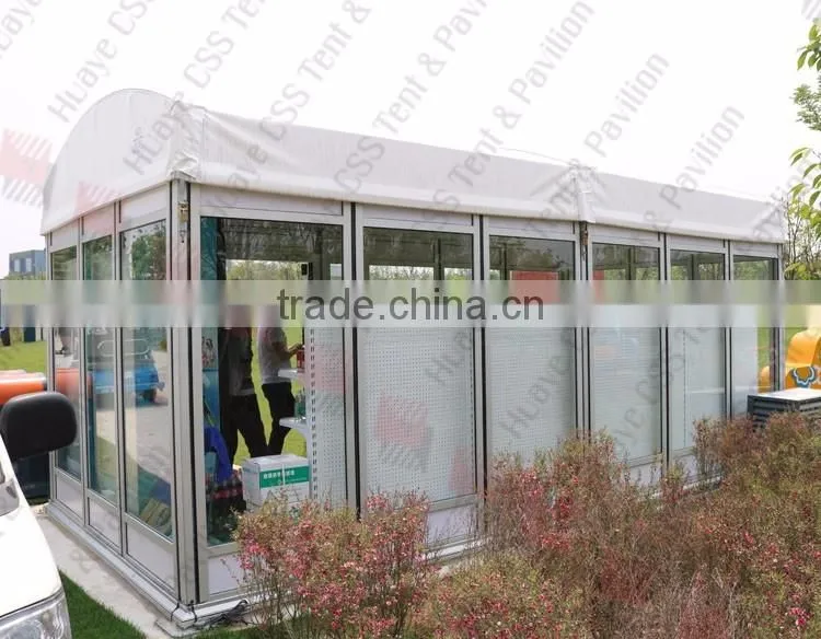 Outdoor rain canopies shelter and temp shop tent
