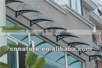 new product polycarbonate solid sheet awning for balcony