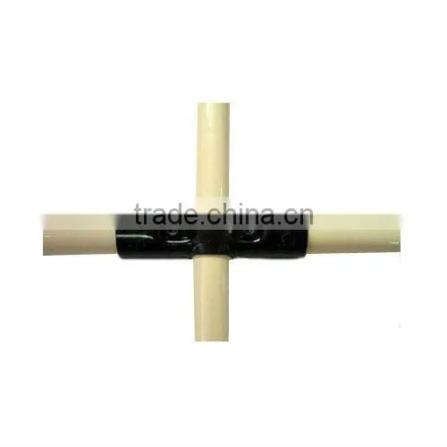 Reusable handcart for warehouse storage with lean pipe