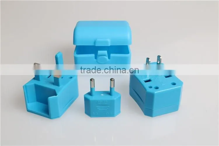 3A mini travel adapter electric plug unviersal travel adapter mini travel adapter without usb port