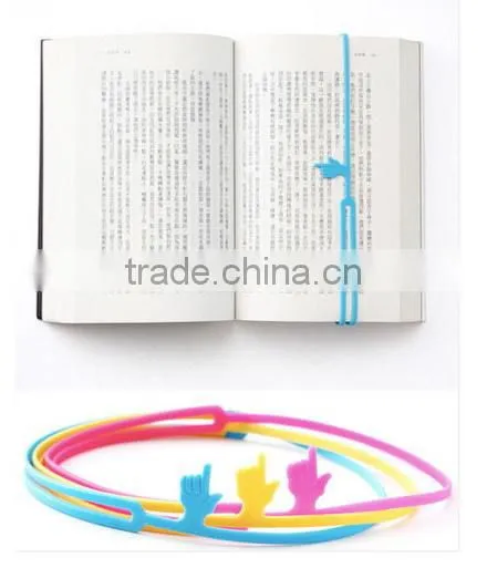 HOT selling Creative and cool silicone sprout design bookmarks