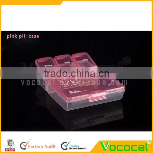 Travel Bottle Set Cosmetic Jar Empty Hair Shampoo Cream Bottle 11pcs Transparent+Pink