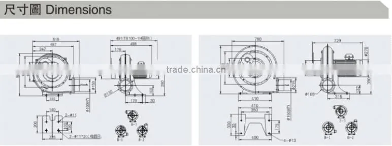 Medium Pressure Centrifugal Blower