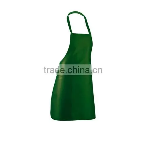 fashion polyester material kitchen apron with front pocket