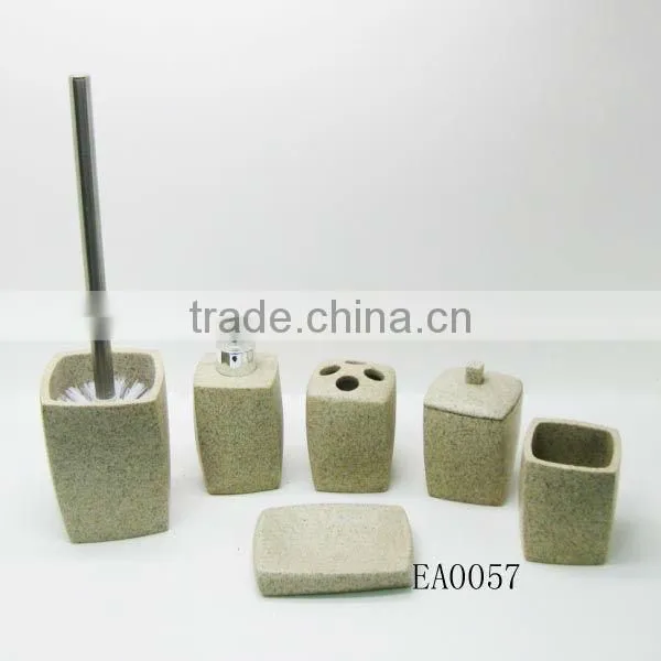 EA0031 Black bathroom set for sale