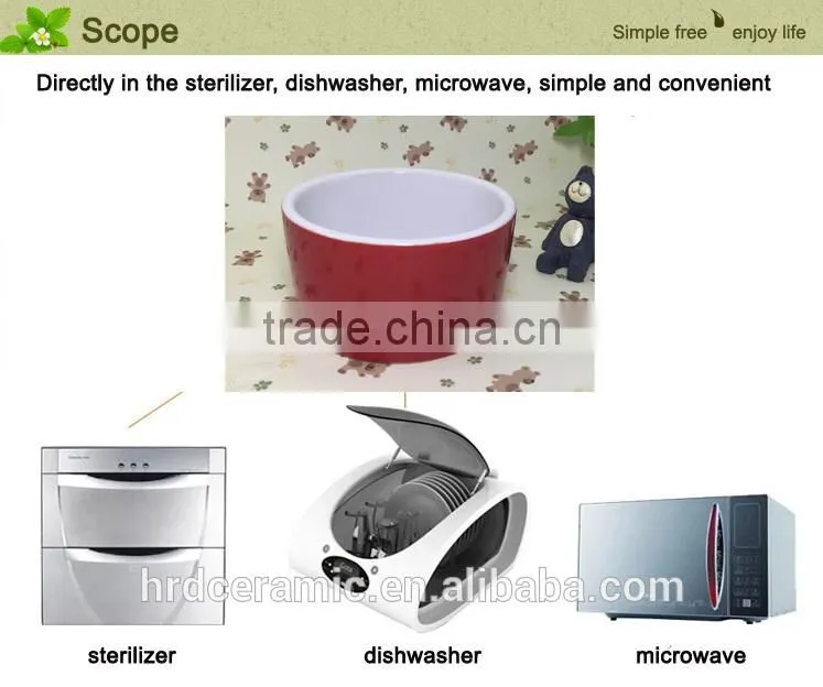 Wholesale stocked Personalized korean Ceramic Dinner Salad Bowls