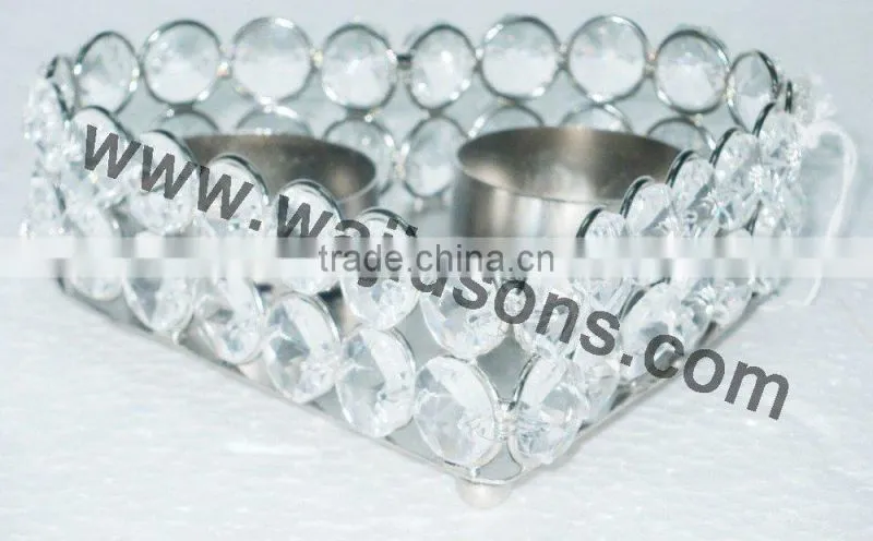 Crystal votive candle stand,wedding crystal votive stand,Decorative crystal candle holder