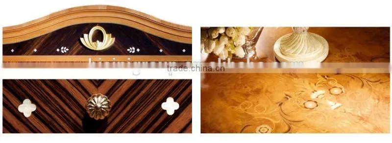High End Luxury European Style Office Furniture Set for Villa Study Room - Classic Handmade Italian Style Office Desk BF11-02244