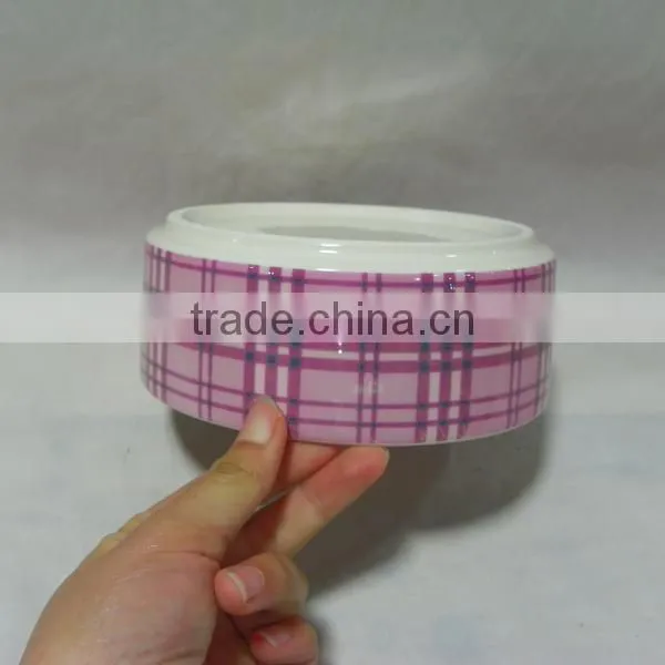 Grating Ceramic Dog Bowl
