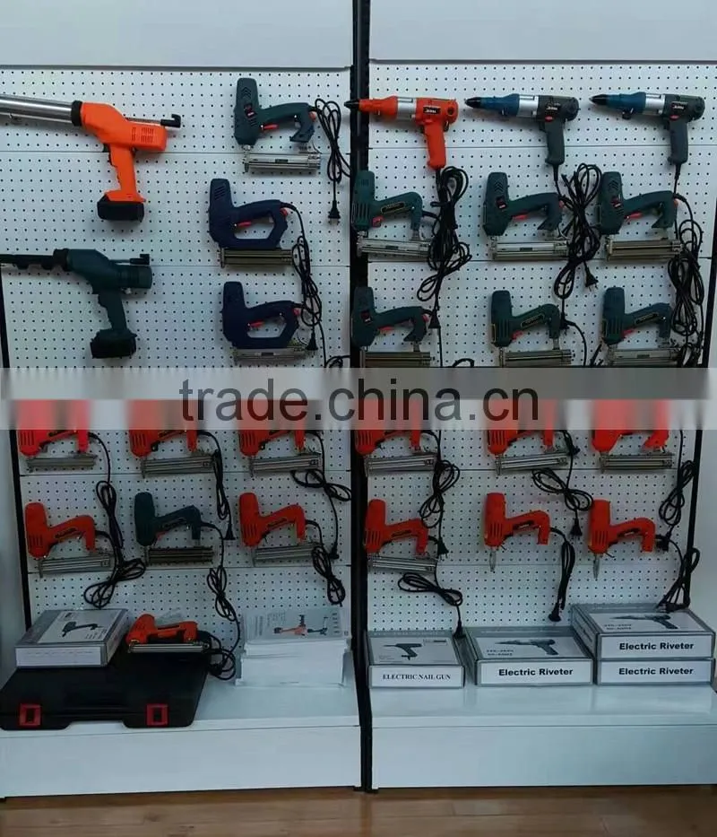 1500w Lower Noise Handheld Floor Electric Nail Gun Crown Stapler Portable Electric F30 Brad Nailer