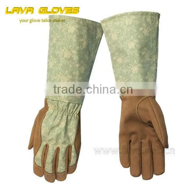 Women long Sleeve Garden Gloves GSL070-2