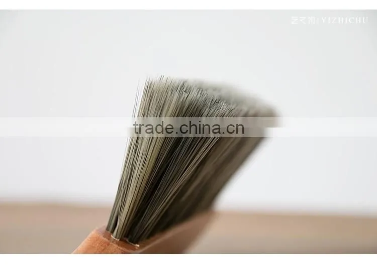 wood handle plastic cleaning home brush