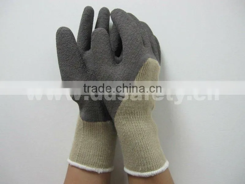 DDSAFETY Hot Sale Latex Coated Gloves With Knitted Liner