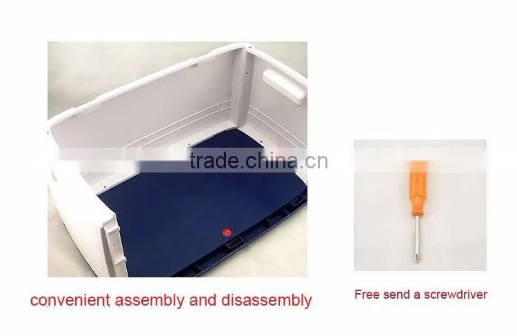 good gloss multifunction plastic storage box