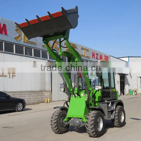 China 915 articulated mini wheel loader with CE and EuroIII engine
