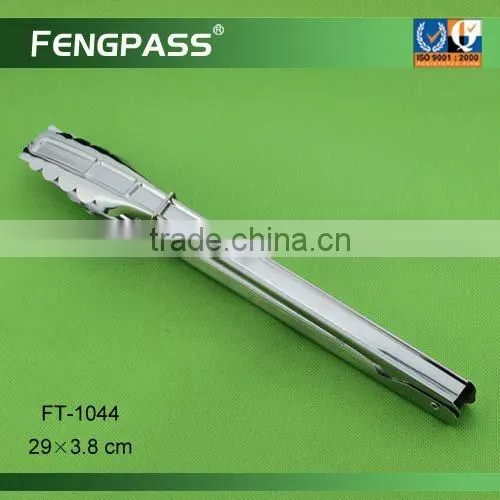 Stainless steel food serving tong FT-1055 kitchen utensil