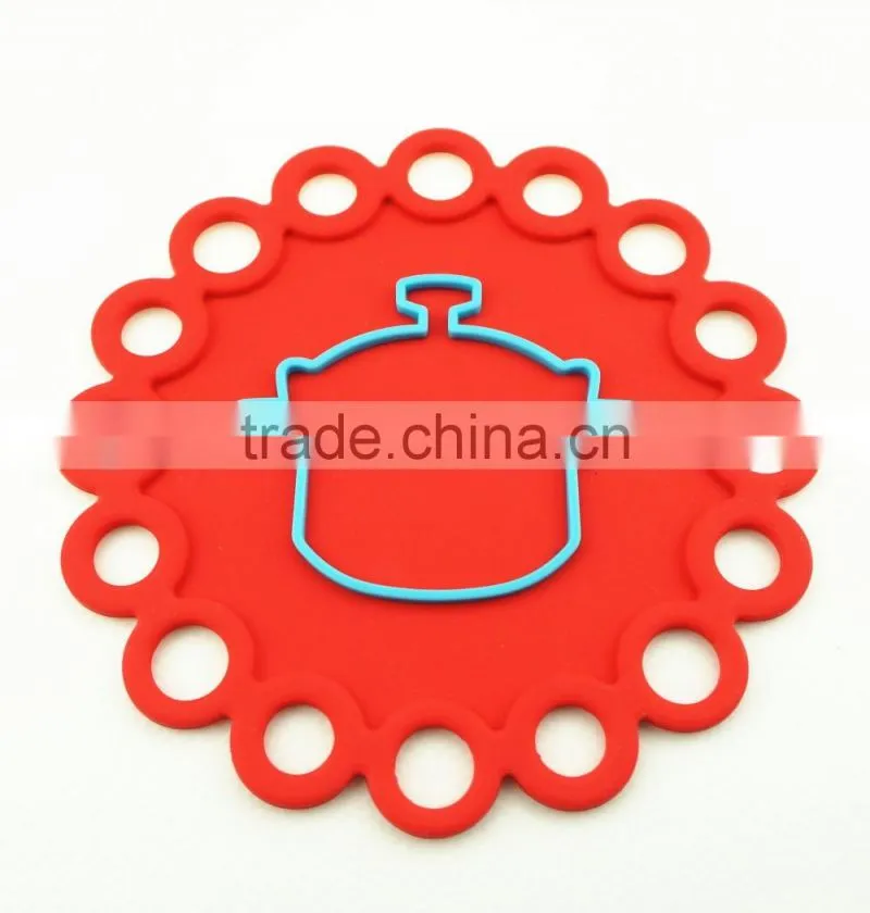 16086 silicone high temperature heat insulation mat kitchenwares silicone mat flexible silicone heating mat
