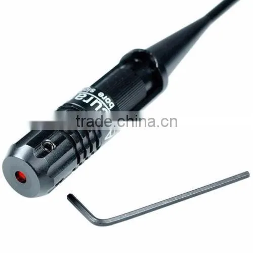 New BoreSighter Bore Sight kit for 0.22 to 0.50 Caliber Rifles Handgun Red Laser