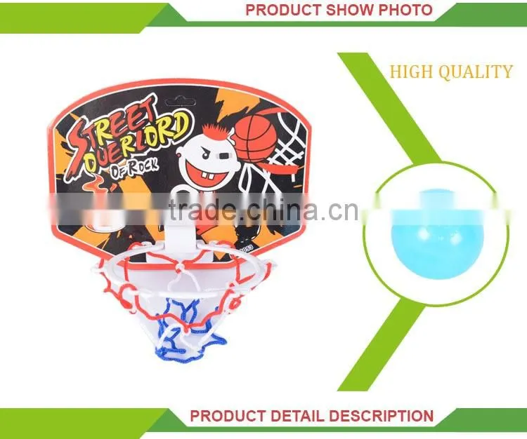 New design children sport toy plastic mini basketball hoop