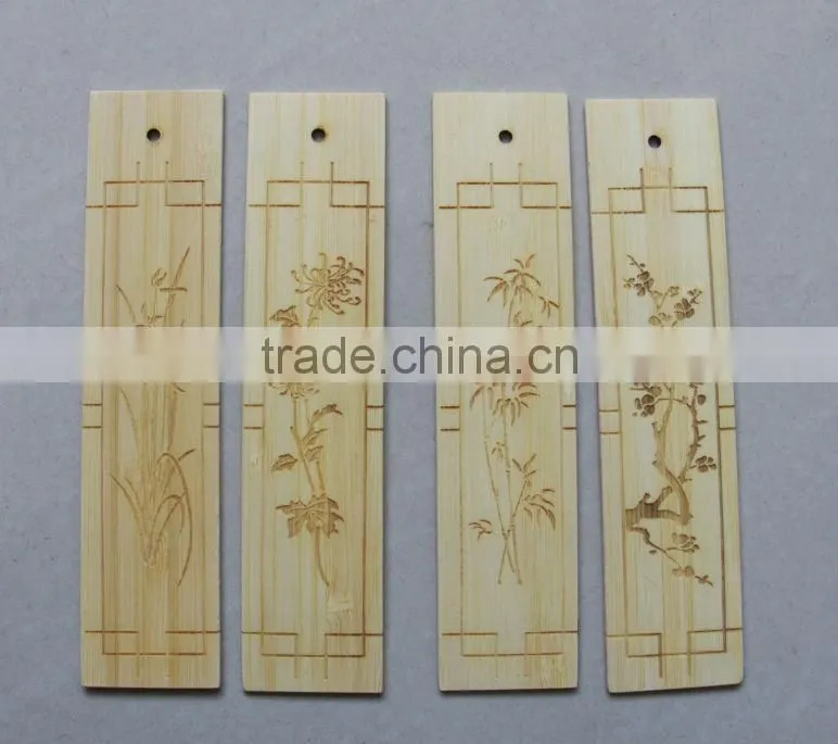 Bamboo bookmarks custom manufacturing