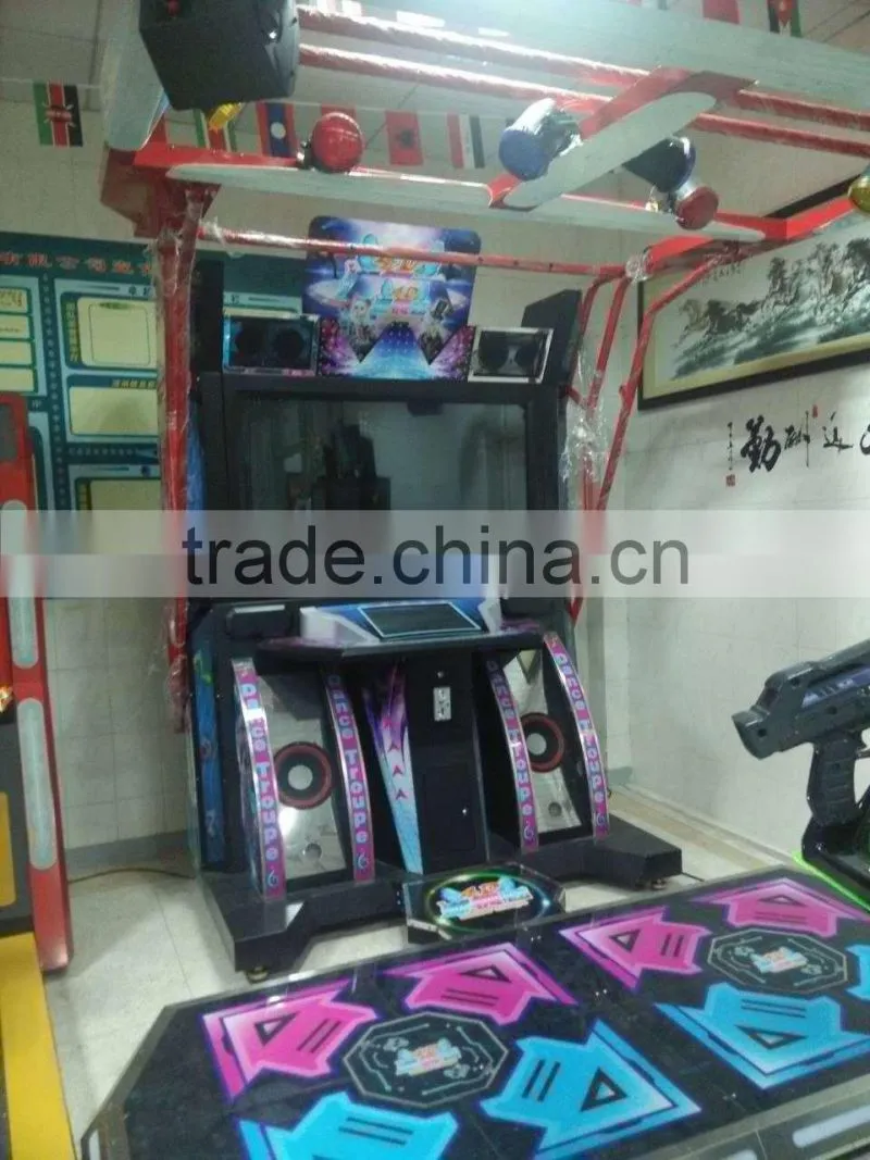 Most popular 4D dancing group arcade dancing machine for sale