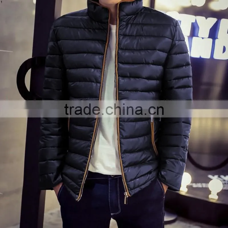 Fashion European Style Winter Jackets Winter Foldable Ultra Light Man Down Jacket