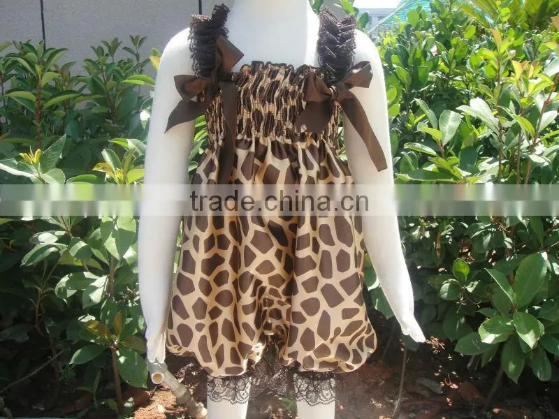 New Arrivals Cheveron Romper Zig Zag Turquoise Satin Bow Straps Baby Rompers