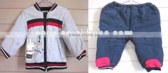 oem children's design cardigan clothing sets