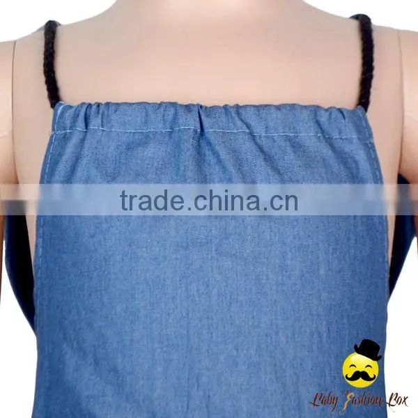 HYB172 Yihong 2017 New Design Designer Punjabi Suits Denim Hooded Toddle Girls Casual Wear Baby Girl Romper