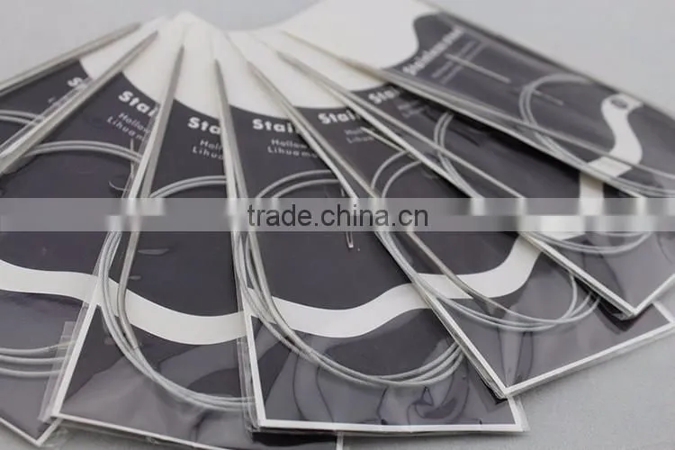Hot Sale 11 Size 80 Length Stainless Steel Circular Knitting Needles