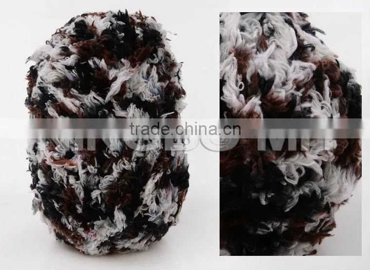 Fancy hand knitting yarn
