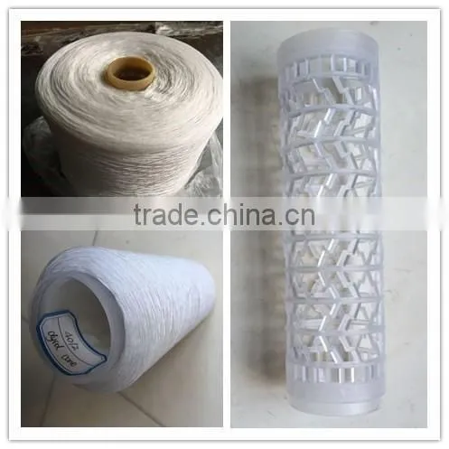 40s/2 short fiber staple 100% spun polyester yarn China Manufacturers