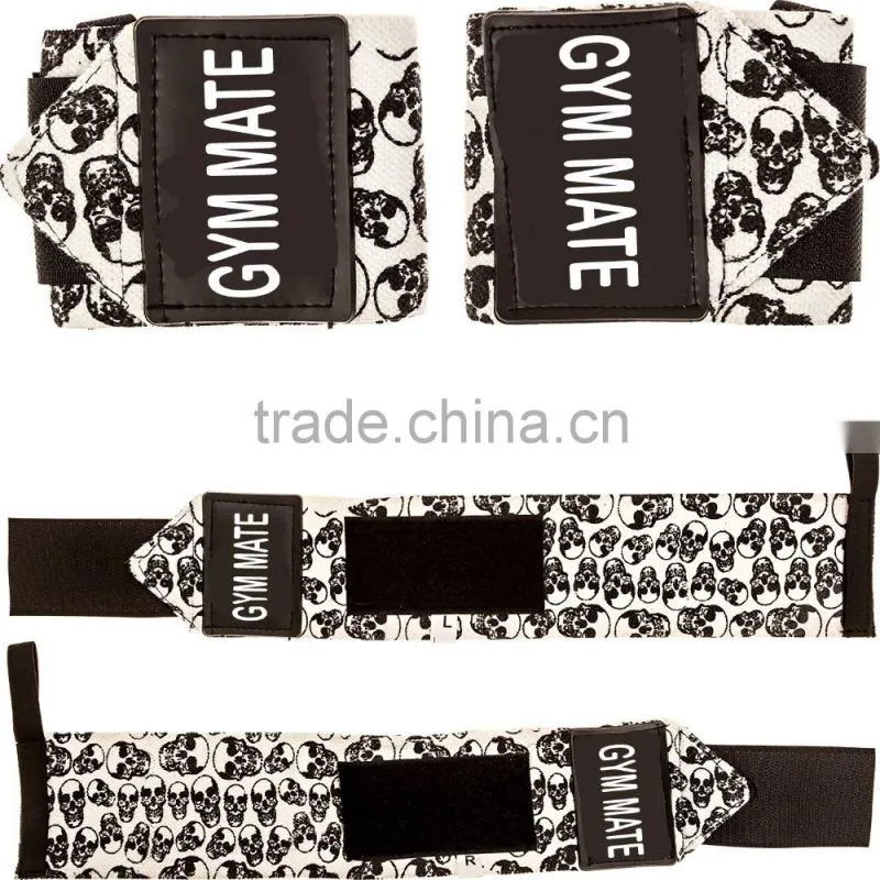 Gym Sport Custom Crossfit Wrist Wraps, Weight Lifting Wrist wraps