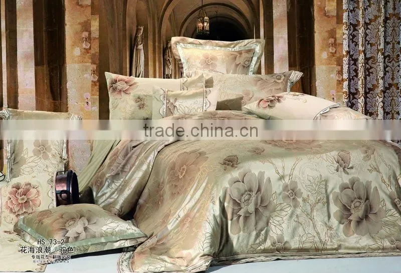 Imitated silk,cotton jacquard Home textile
