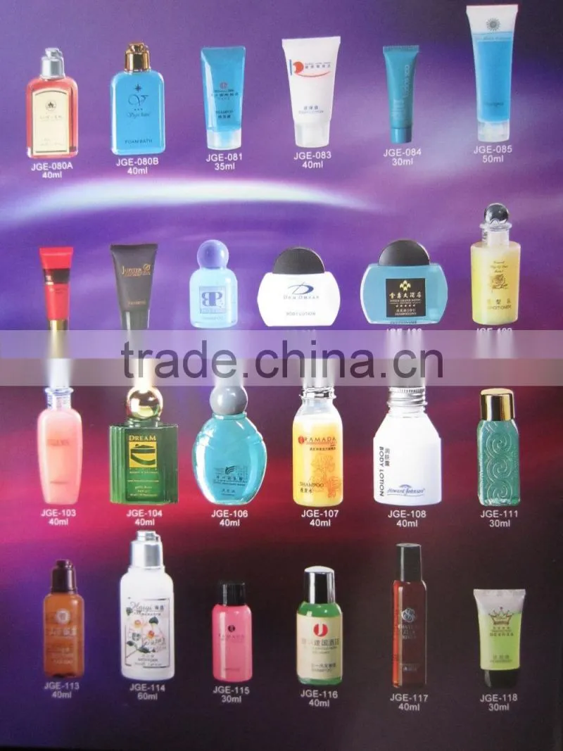 Wholesales eco friendly disposable personalized guest amenities hotel set