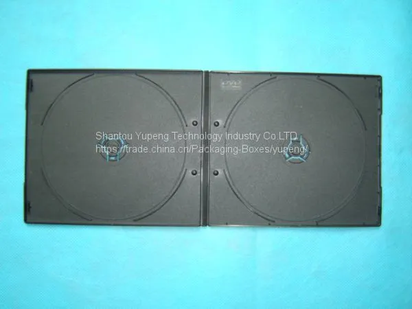 7mm short double black dvd case without design