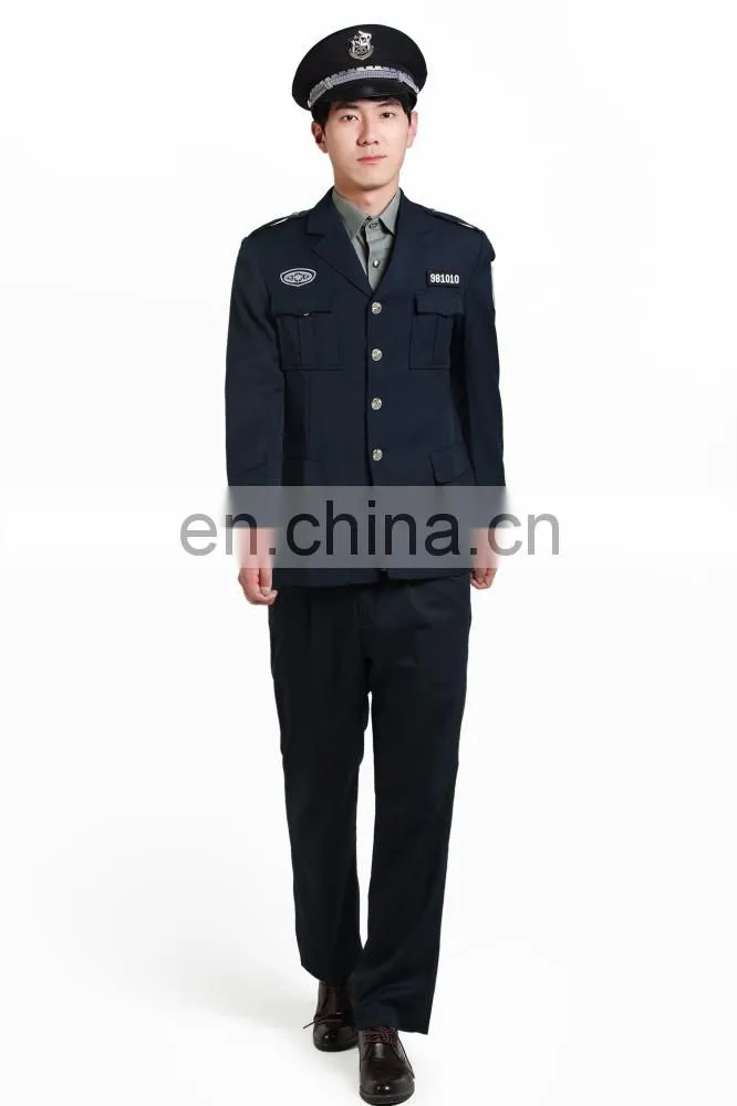 Wholesale security uniform / sample for security uniform / security uniform design with competive price