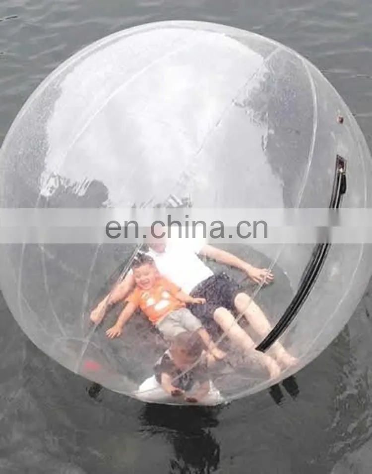 Sports inflatable zipper water walking ball price walk on water ball