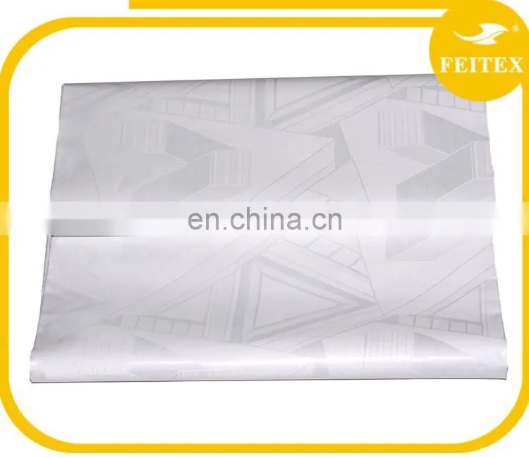 China Suppliers Bazin Riche African lace fabrics Cotton Guinea Brocade Discount Textile Material Fabric