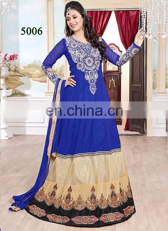 Floor Length Indian Salwar Kameez Design 2016