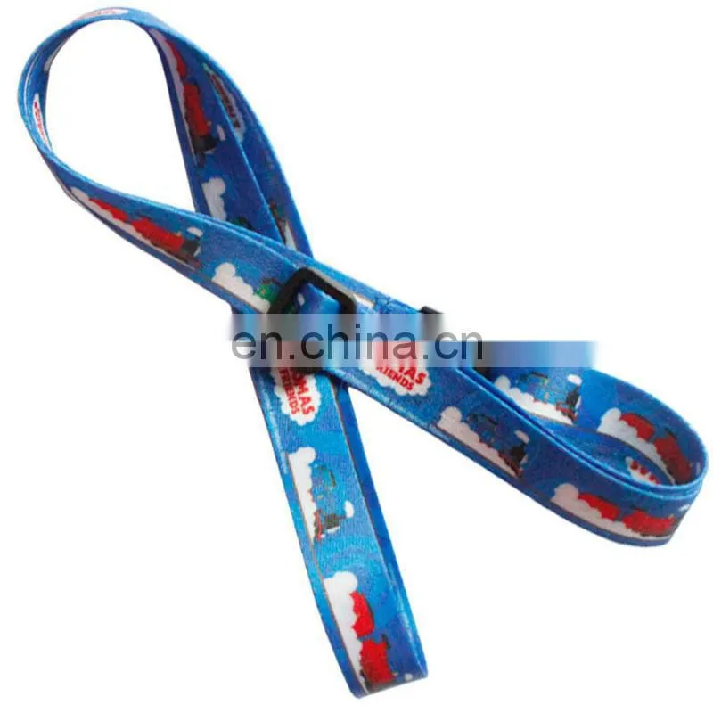 2013 Free customized woven imprint lanyards