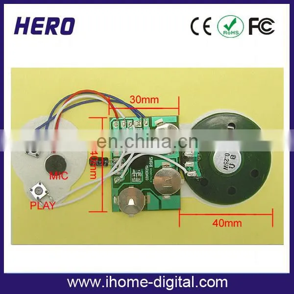 Customized new type for toys sound module
