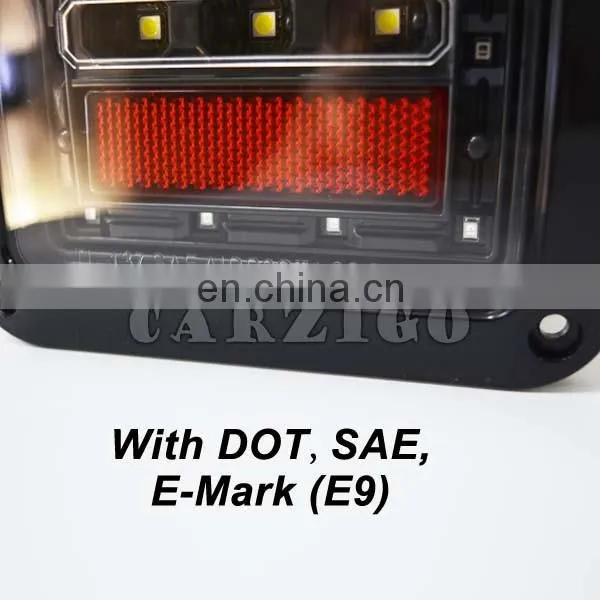 2016 new product for jeep jk with DOT SAE Emark made in Guangdong jeep wrangler Reverse light