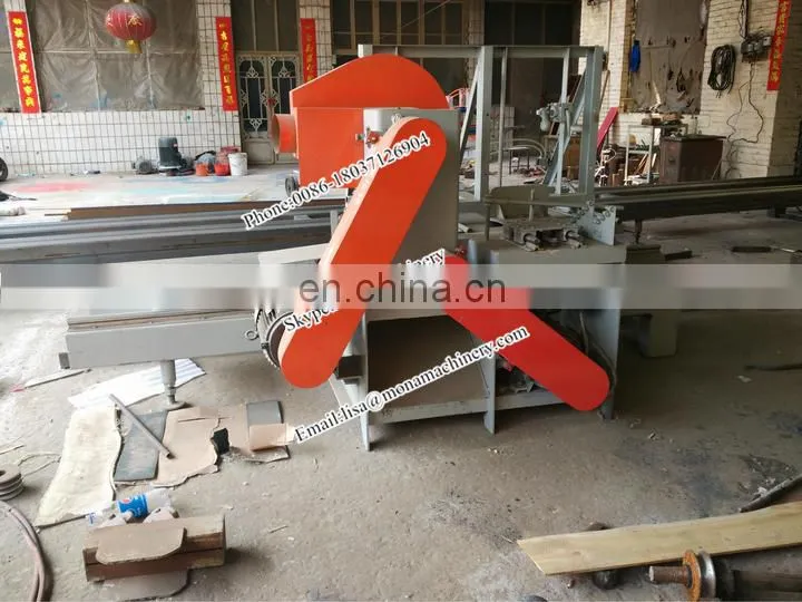 Round log Sliding table saw/ hard wood sliding table saw