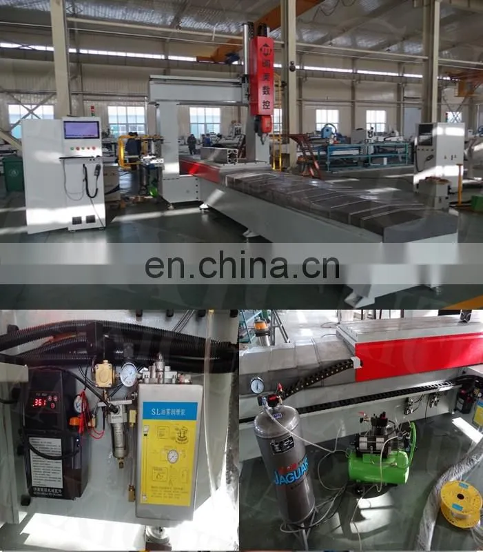 China CE supply wood 5 axis cnc vertical machining center/5 axis cnc woodworking machine
